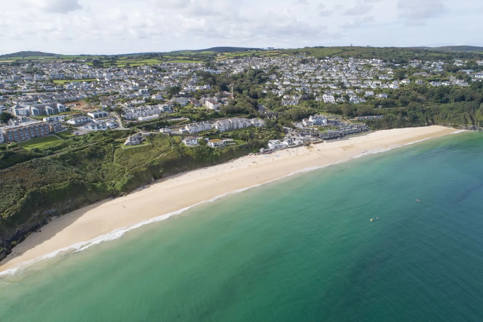 Carbis bay a short walk away