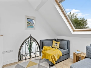 Snug are with chapel window - Midholm Chapel