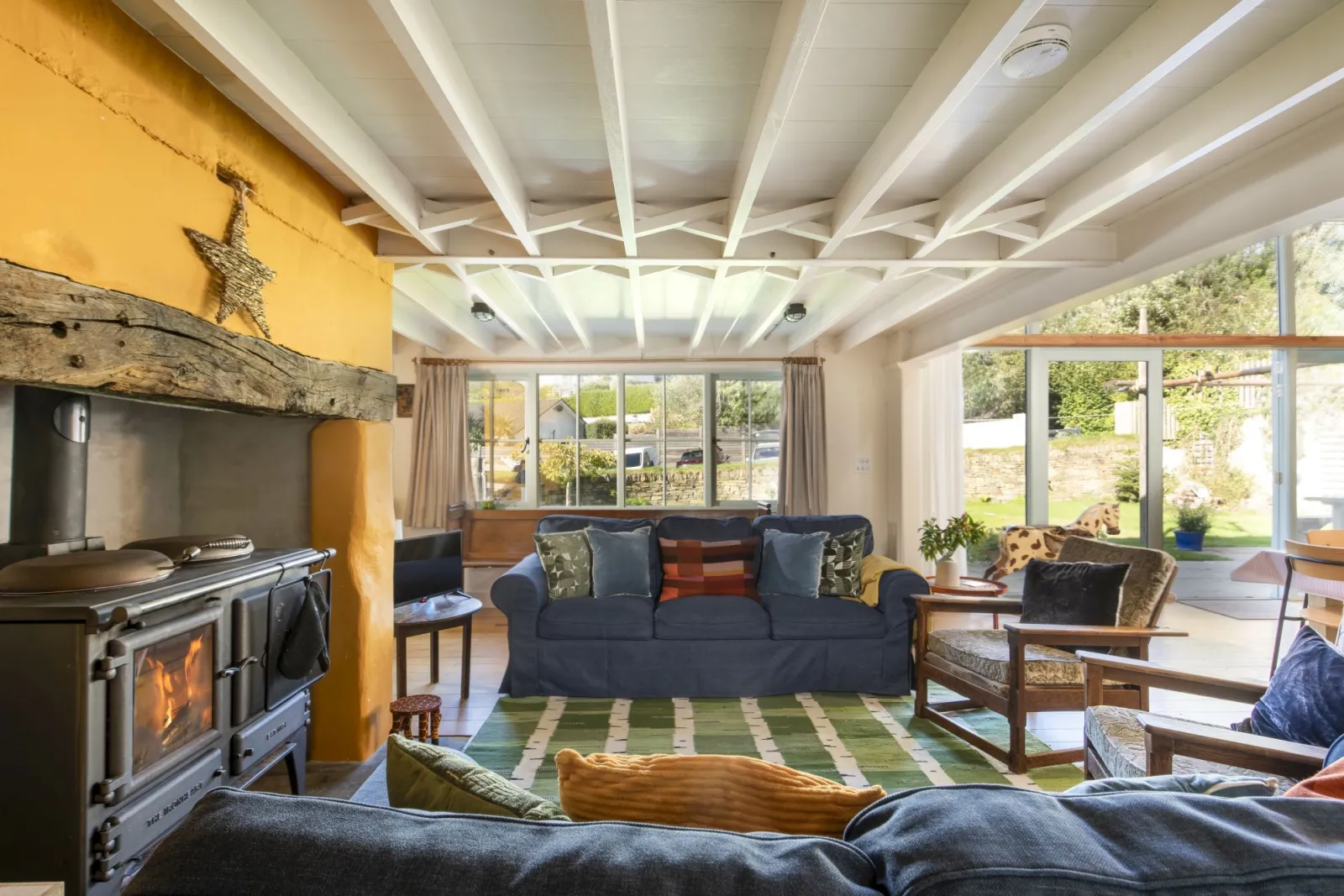 Seating Area, Woodburner-Master Shipwrights