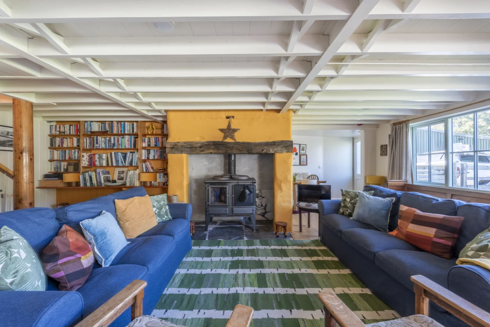 Seating Area, Woodburner-Master Shipwrights