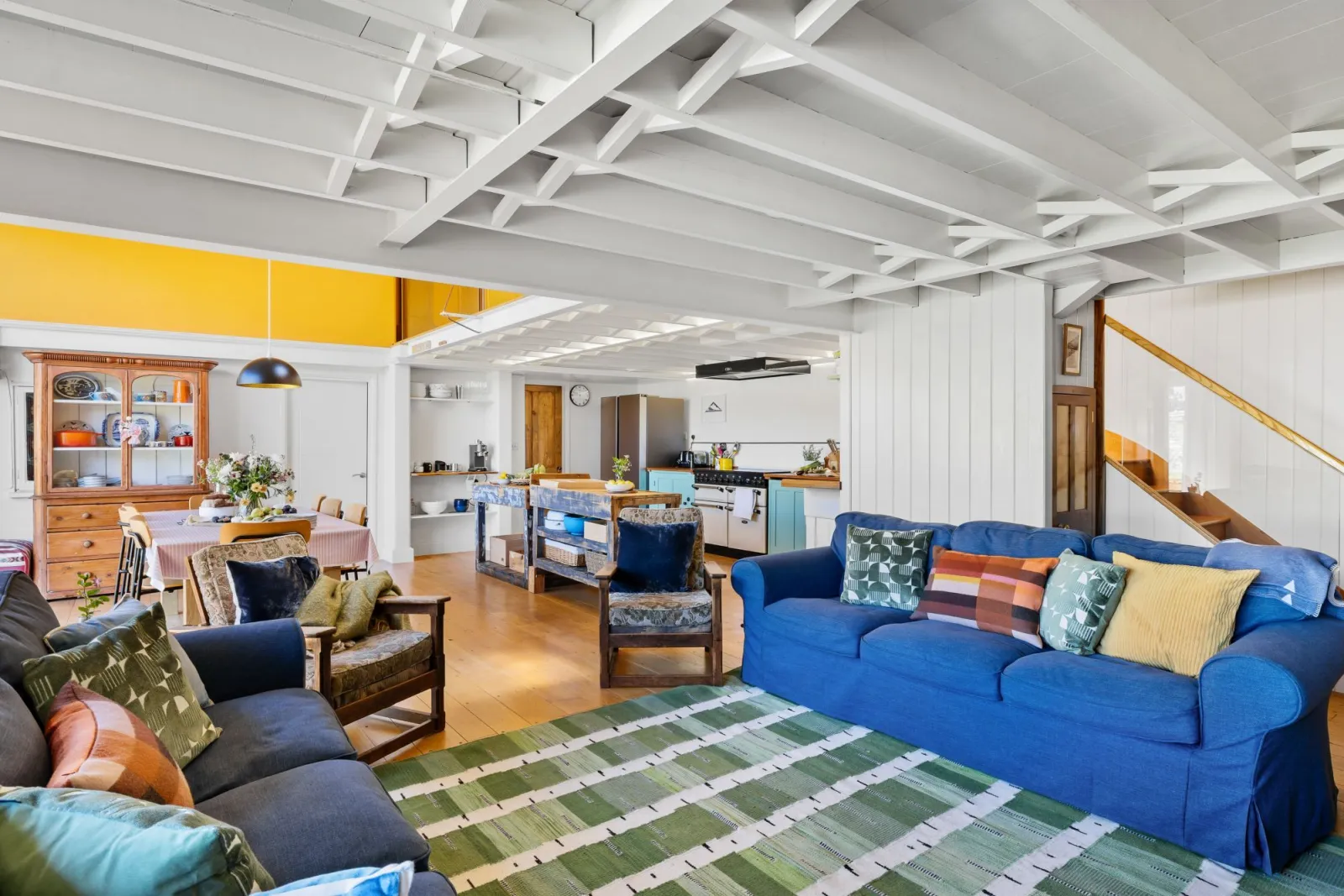 Open plan living, dining and Kitchen space - Master Shipwrights House