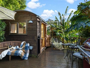 Furnish deck with gas BBQ - Poldhu