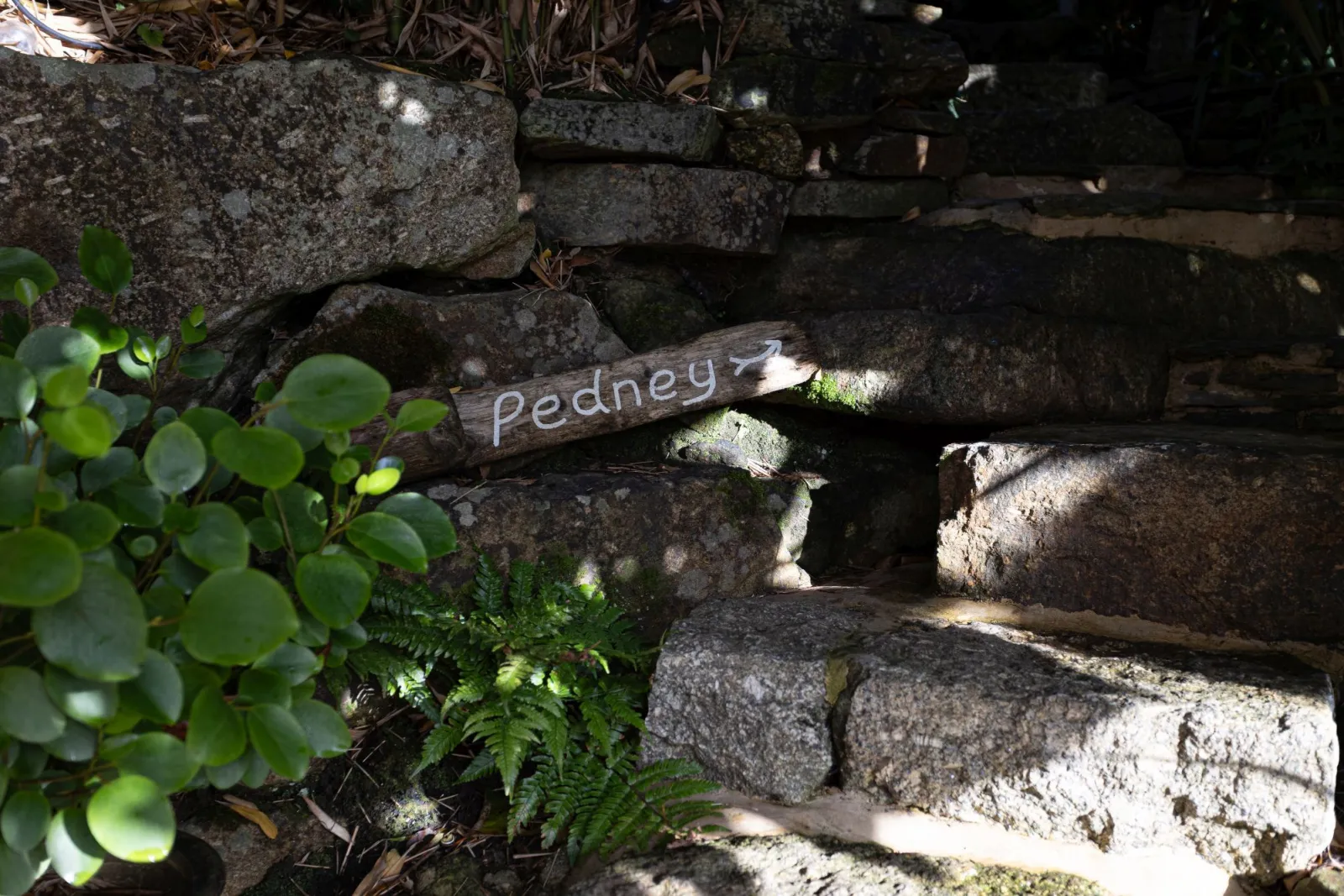 Property sign - Pedney