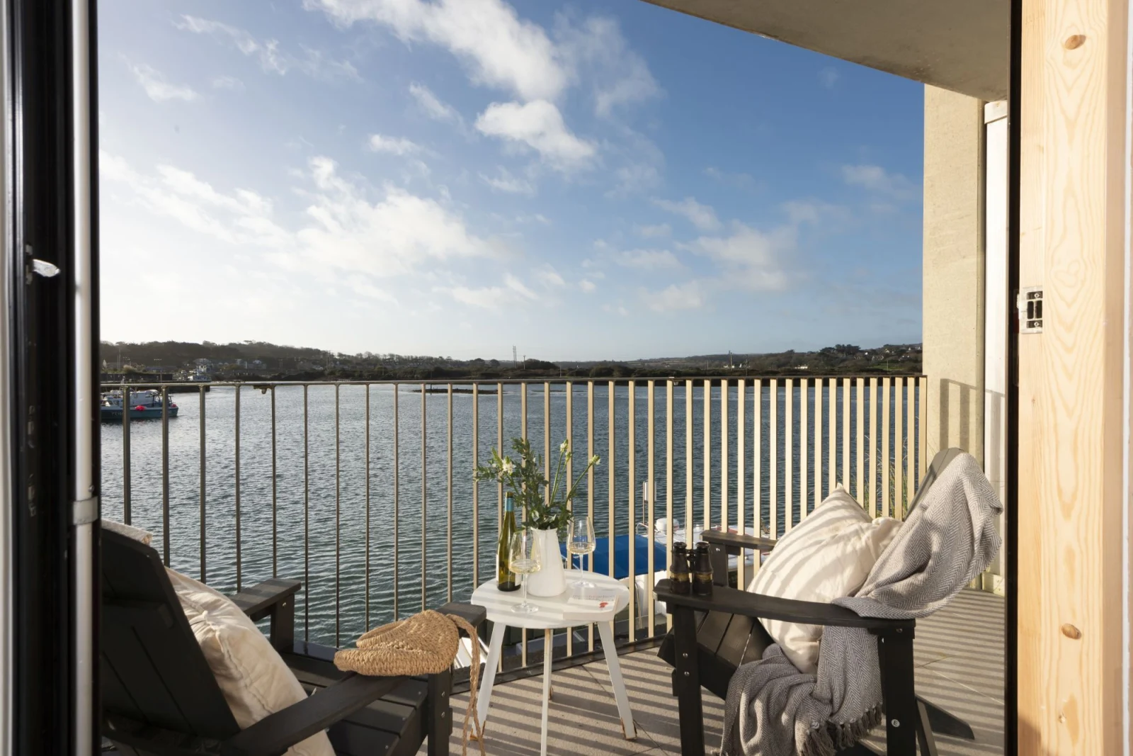 Master bedroom balcony with outside seating - 10 Cannery Row