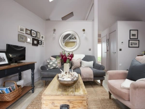 Seating area and coffee table in lounge - The store Room 