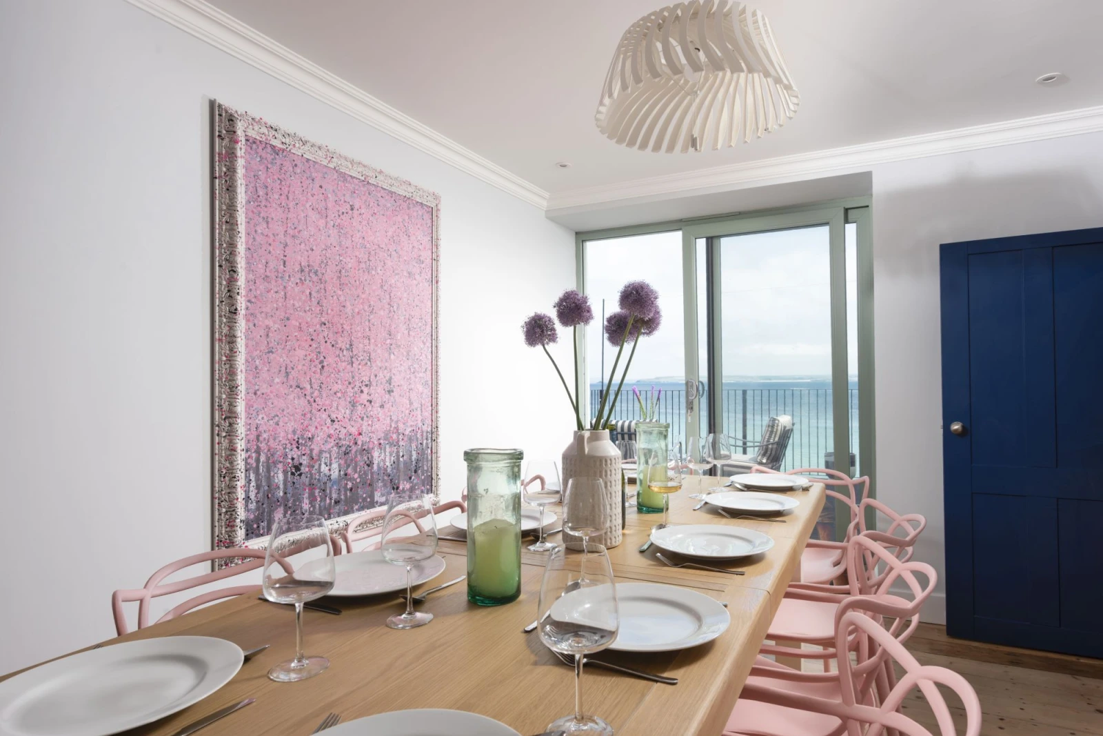 Large dining table with seating for 10 people - Mermaids 3