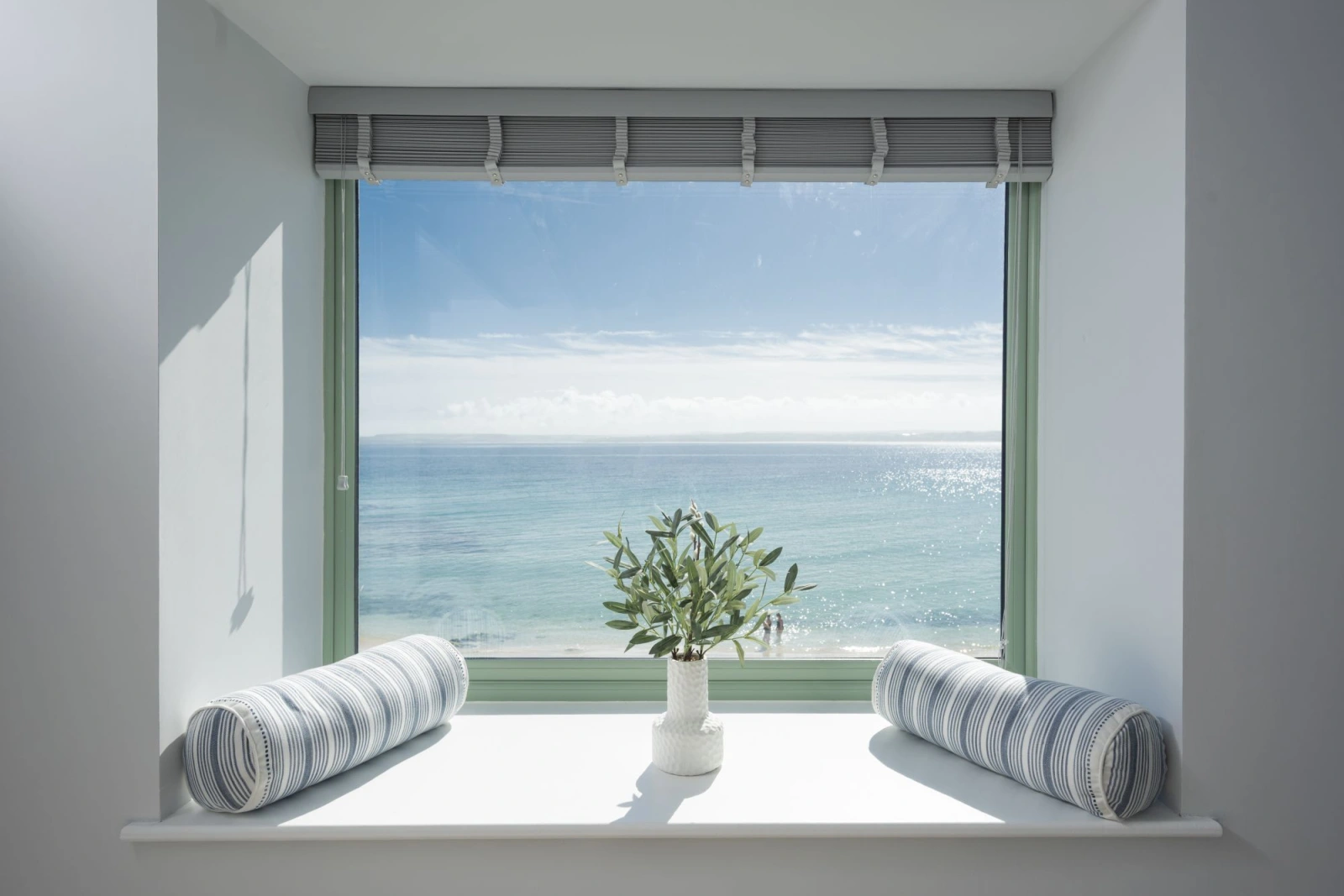 Decorative feature with ocean view  - Mermaids