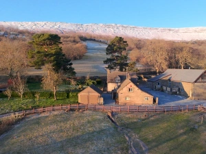 White Haywood Farmhouse