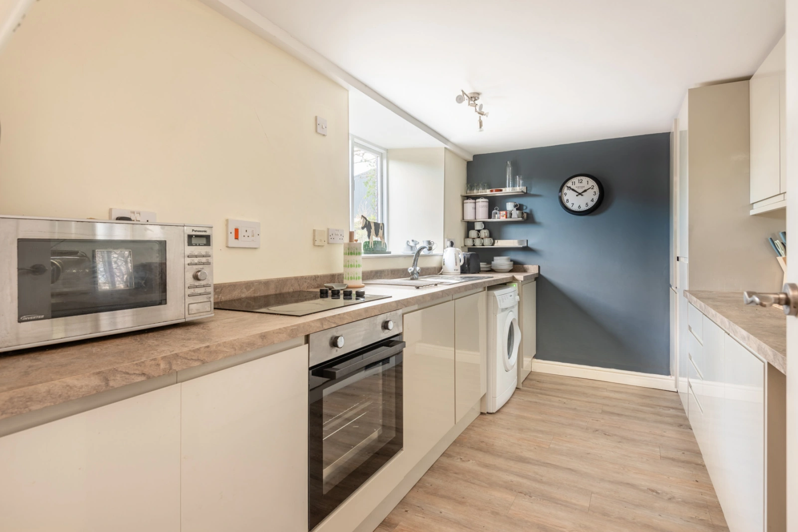 Separate kitchen with all that's needed