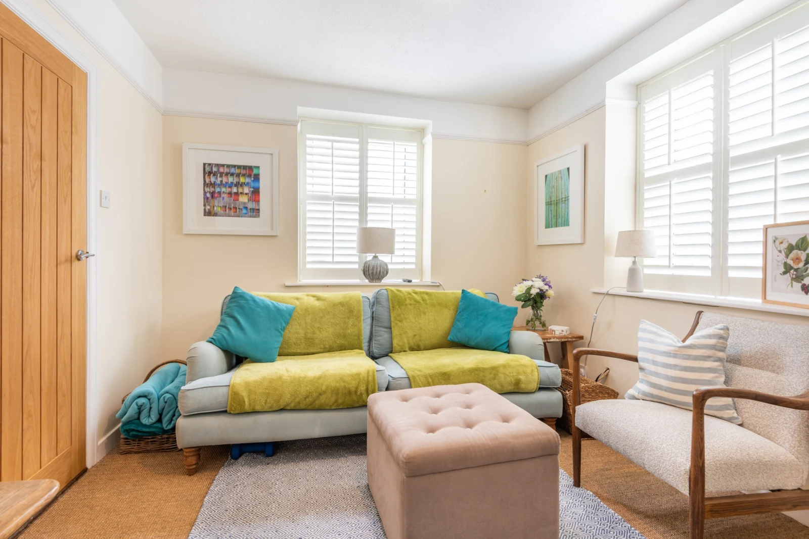 The living room