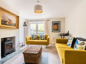 The snug for cosy evenings in