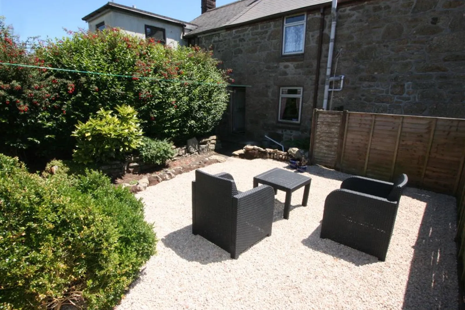 Rear garden