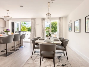 Contemporary kitchen diner 