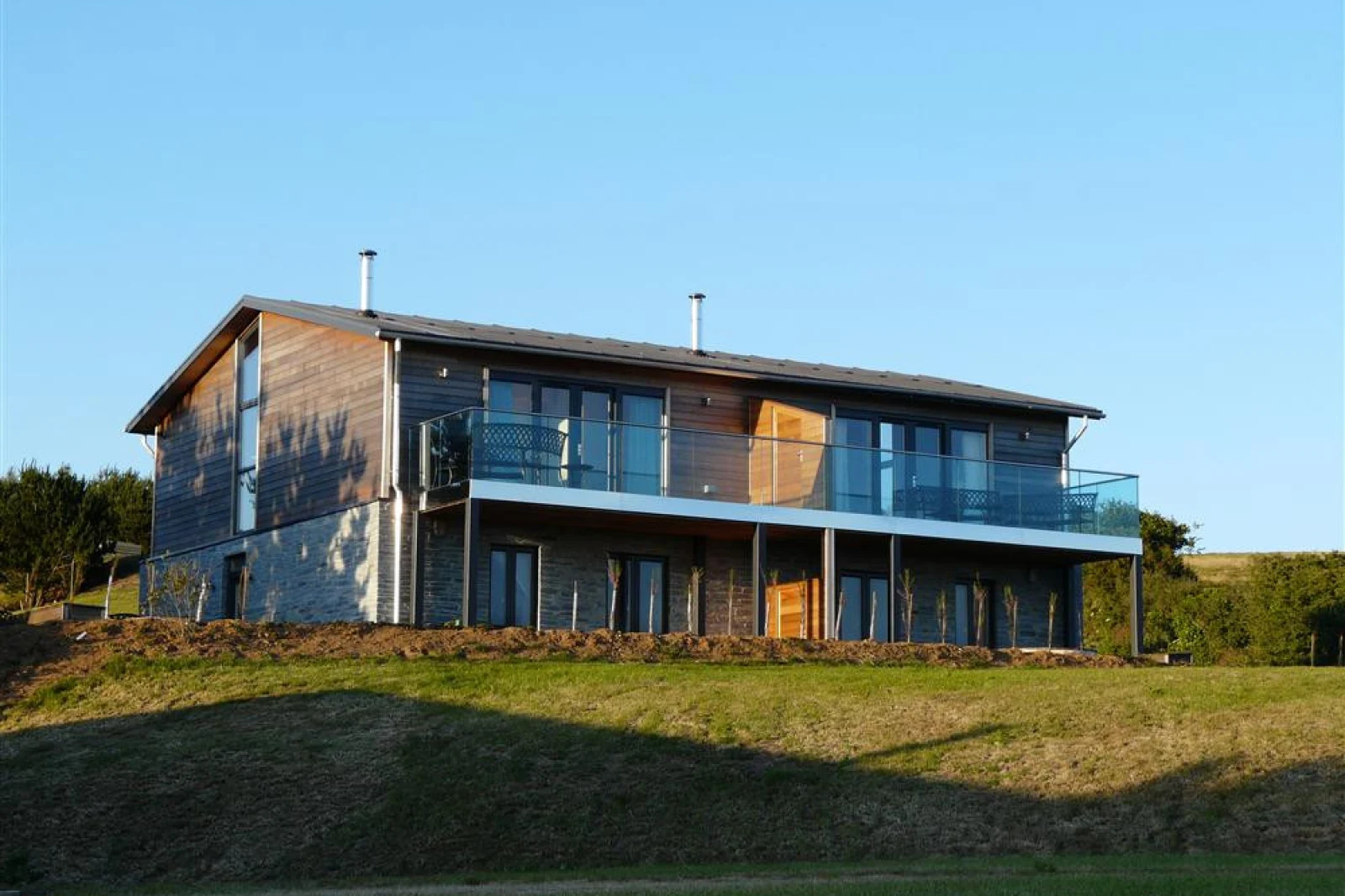 The exterior of Number 42 (on the left)