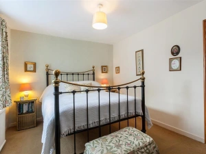 The lovely second double bedroom.