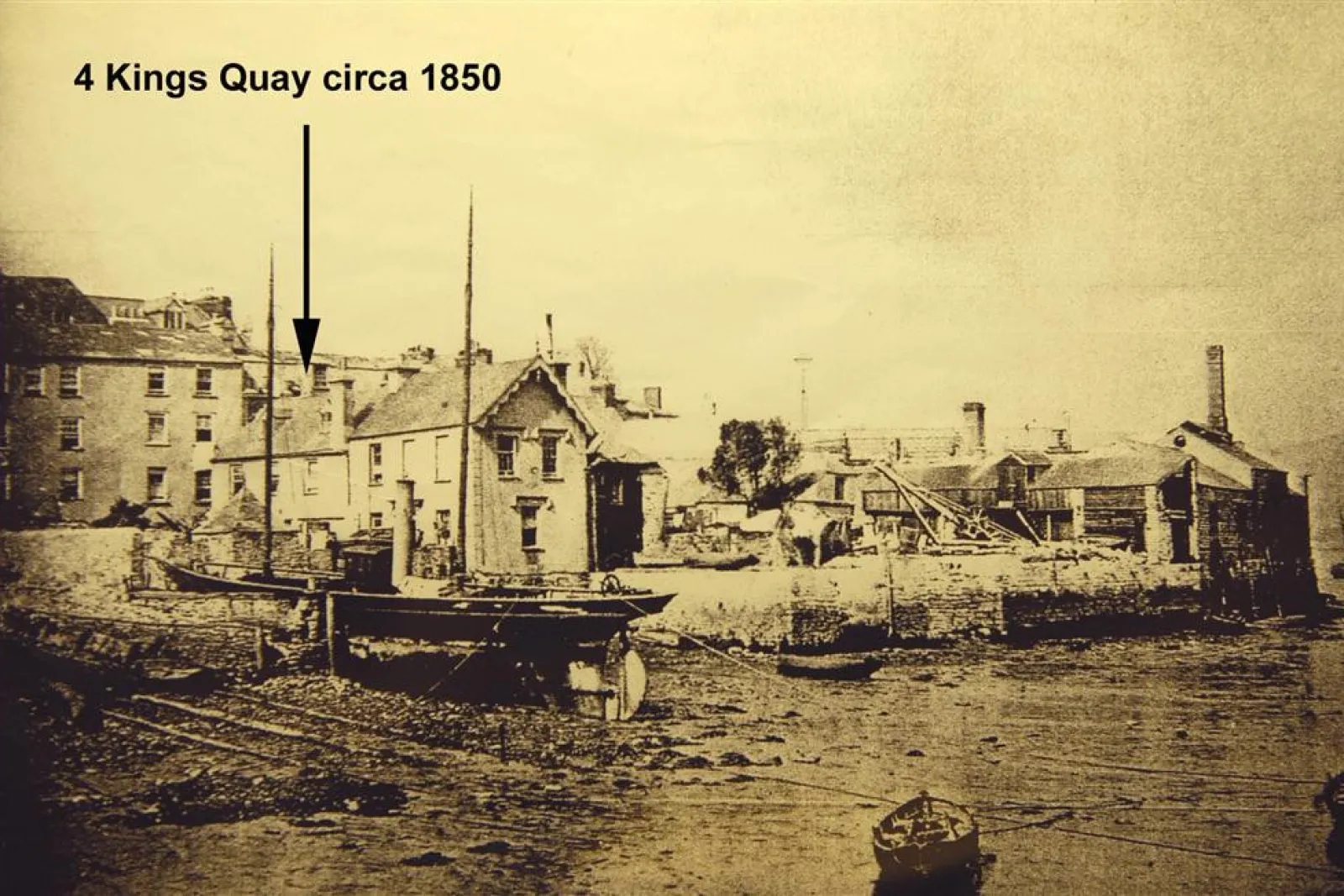 Kings Quay circa 1850