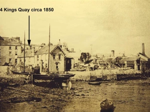 Kings Quay circa 1850
