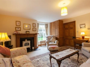 The comfortable cosy sitting room.