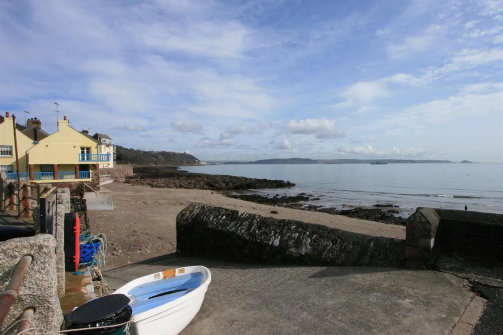 Kingsand beach and coastline