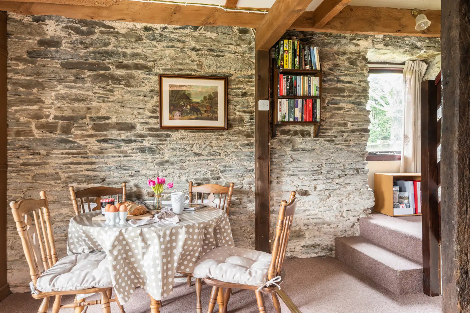 Dining table area