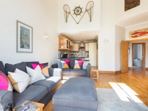 Cosy comfortable sofas to enjoy after a day out exploring. 