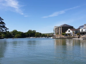 Crabshell Quay, taken from the water. 