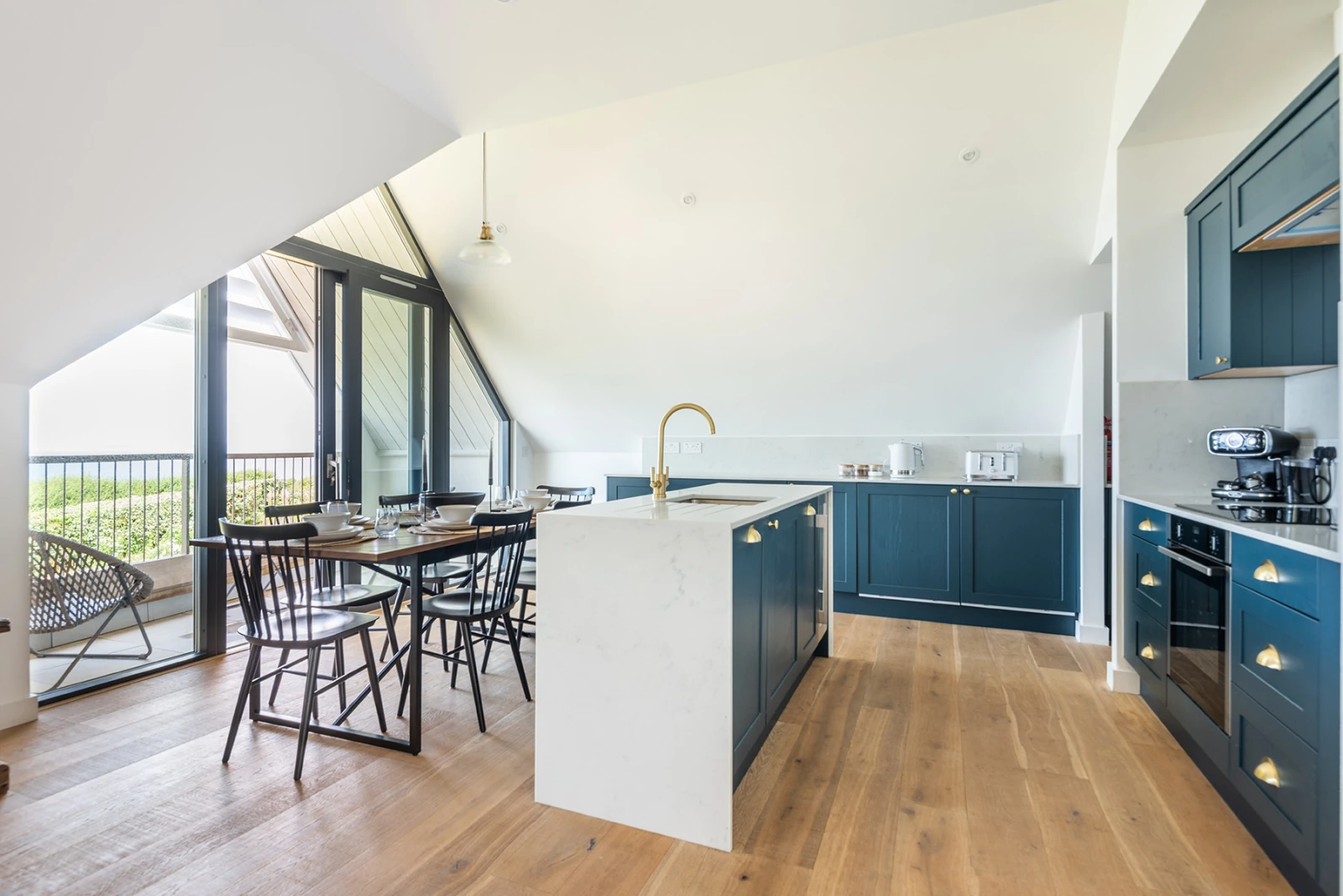 The super open plan kitchen/diner