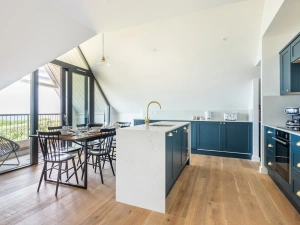 The super open plan kitchen/diner