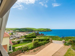 The absolutely stunning view from the balcony! 