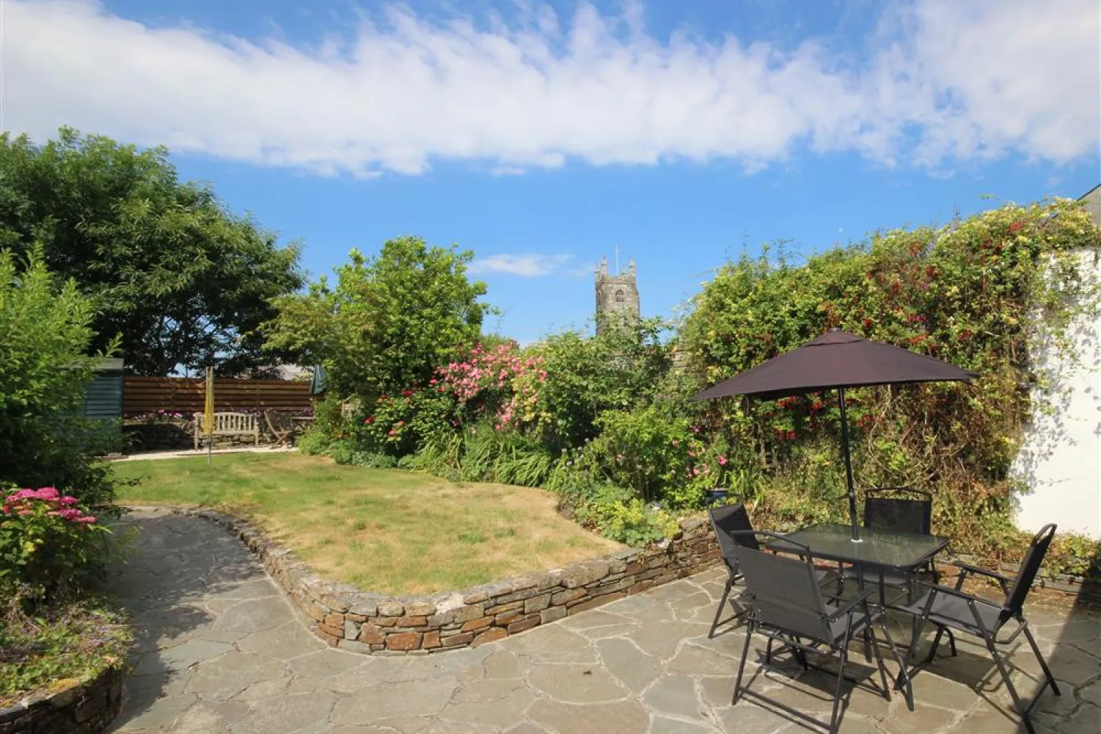 Patio to the rear