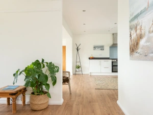 Looking through to kitchen