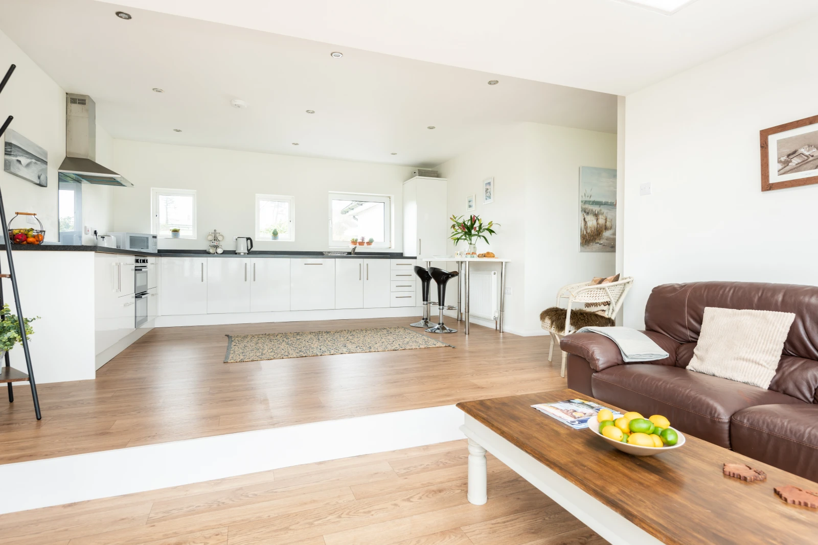 Open plan space