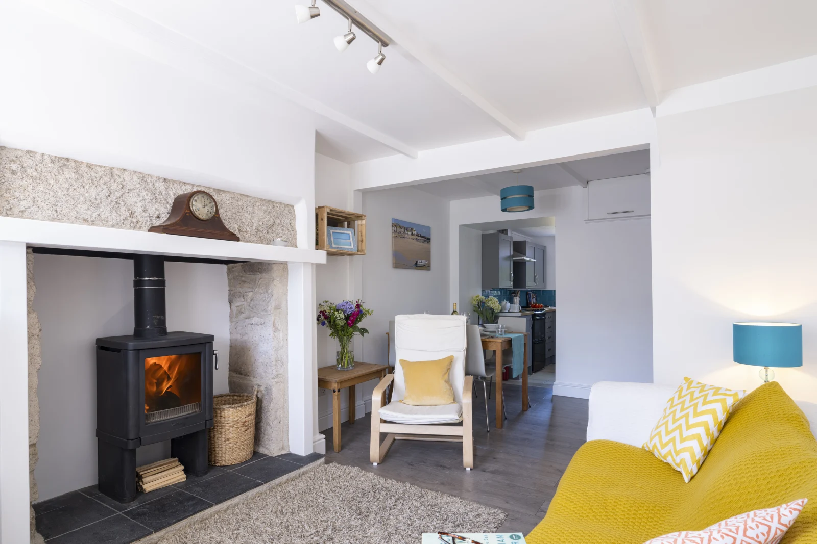 Cosy log burner