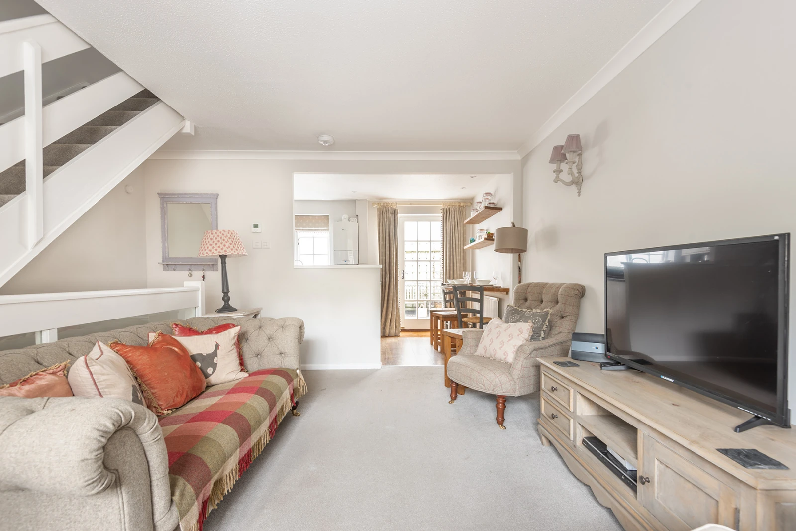 The comfortable living room