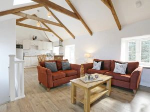 Open plan living room area
