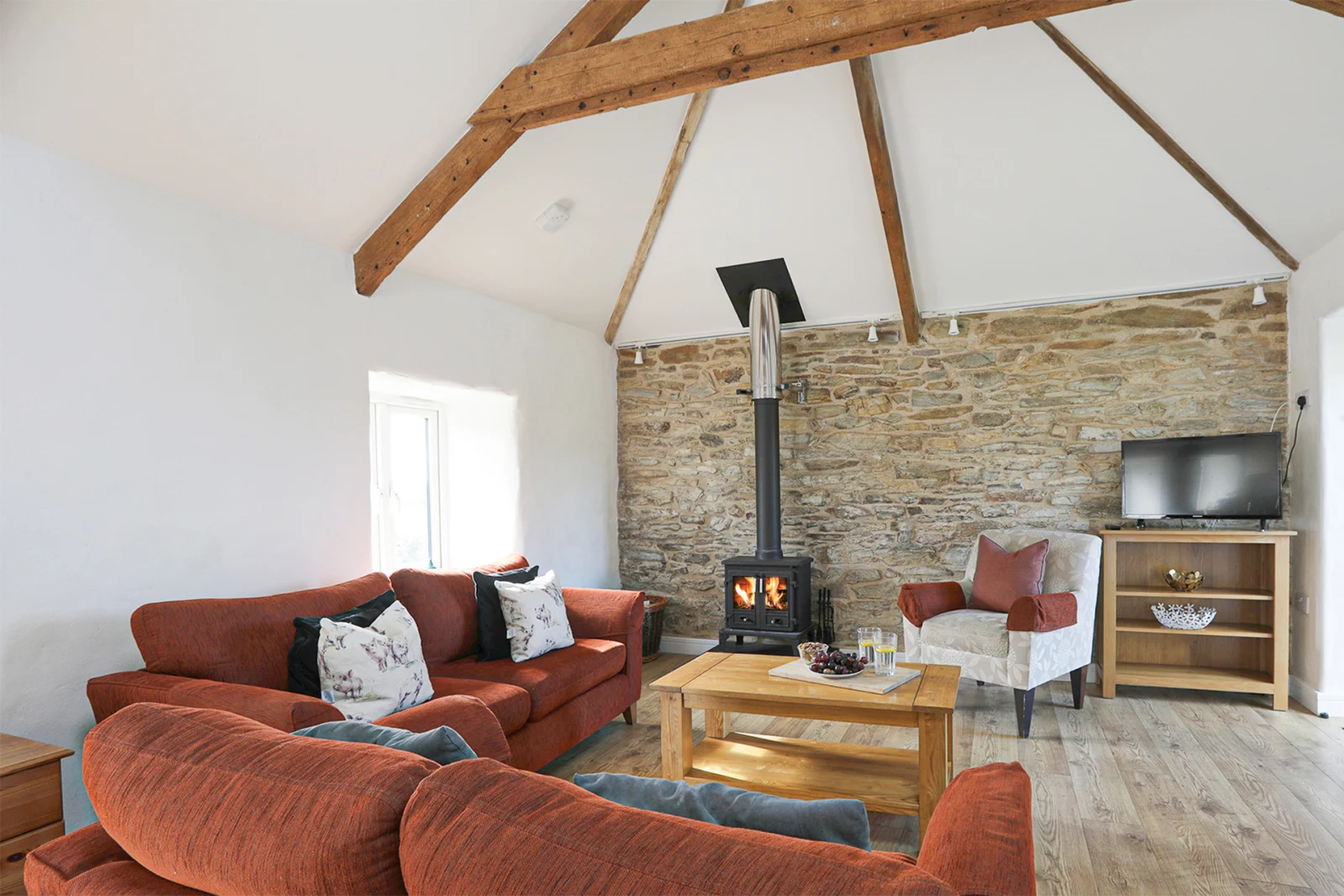 Open plan lounge area