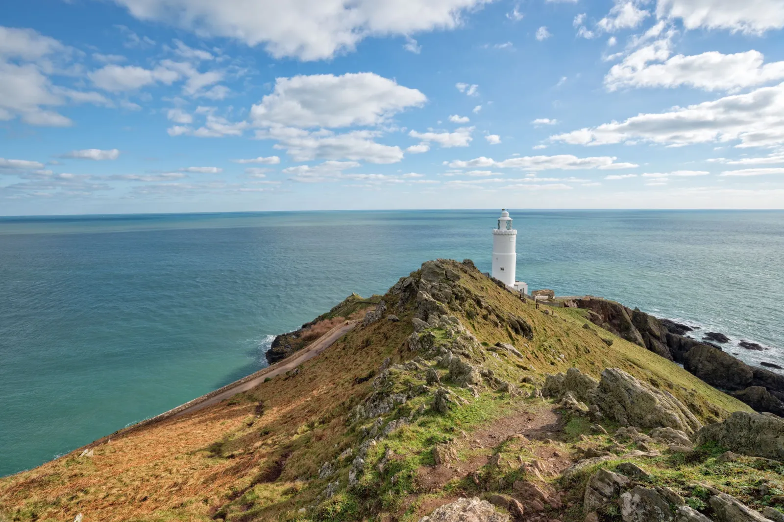 Start Point Lighthouse and the views over Start Bay all accessed from the South West Coast Path twenty minutes to this location.