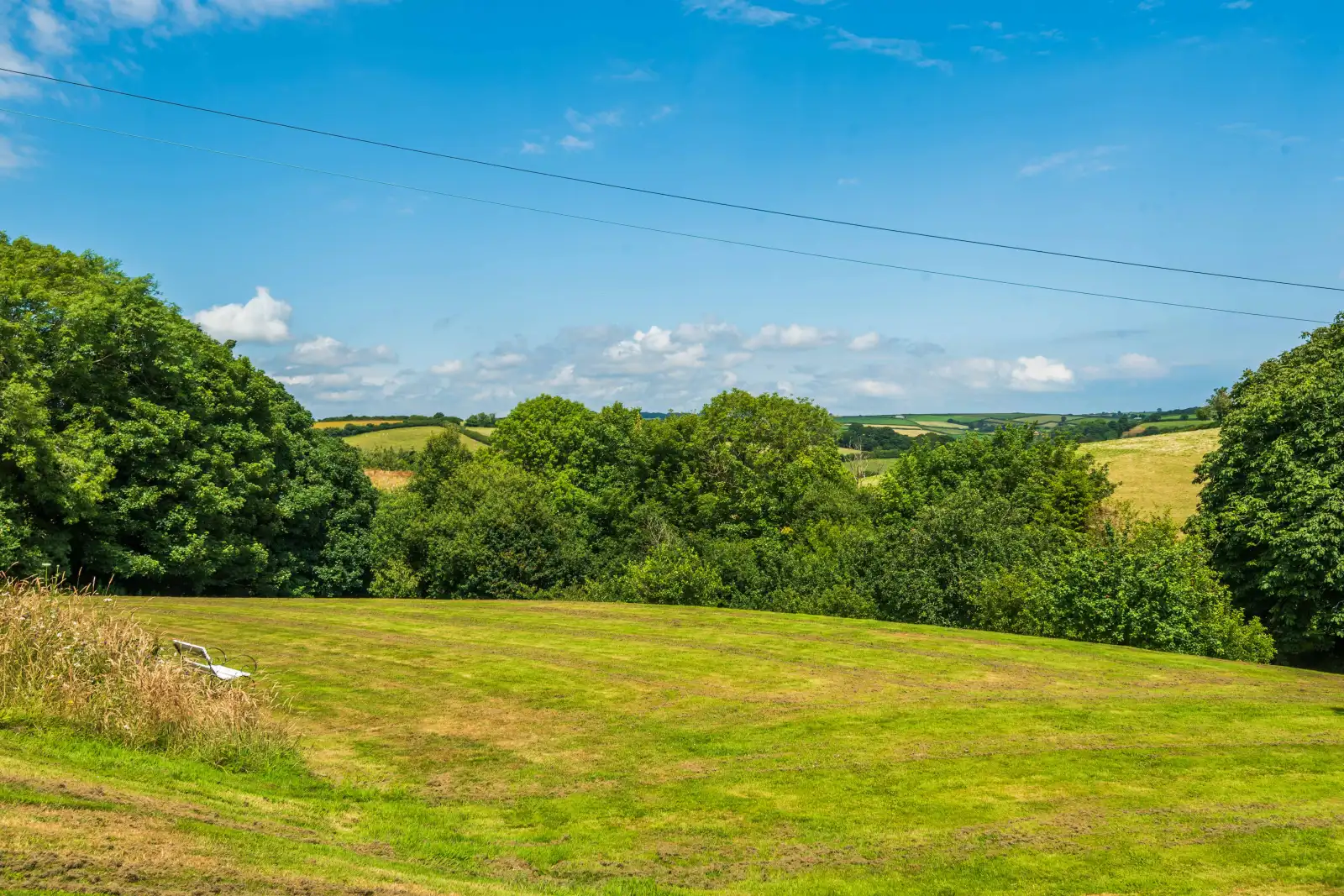 Plenty of space in the large communal grounds