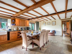 Superb farmhouse kitchen perfect for family gatherings