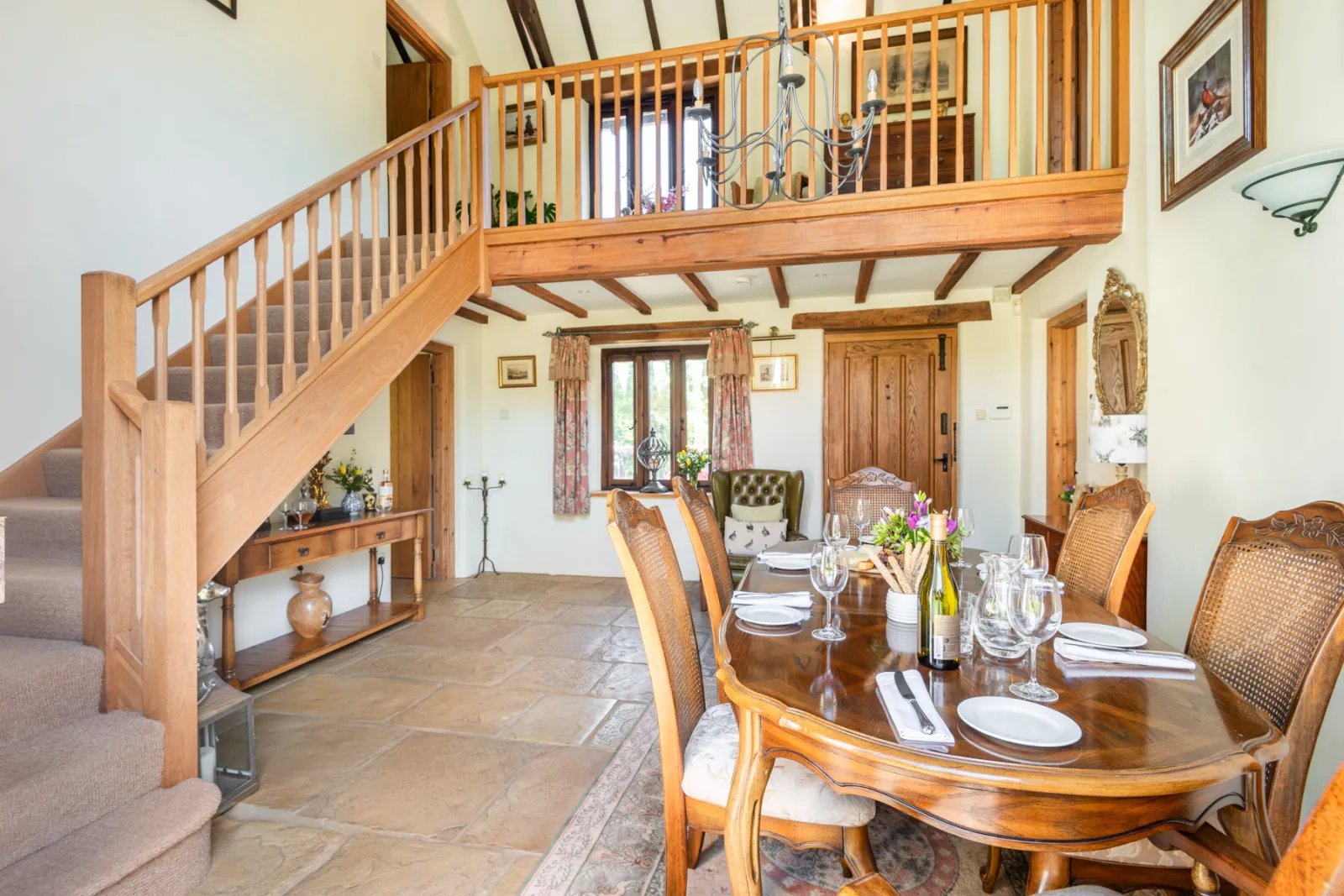 Eat, drink and be merry here - a fabulous space for memorable family get togethers.