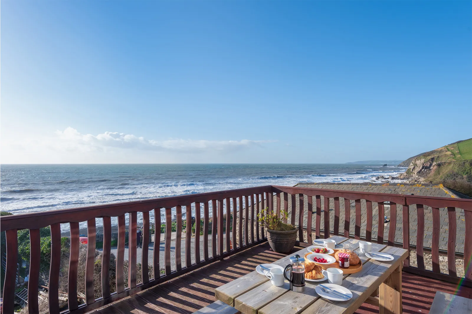 Views from the terrace