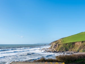 One of the beaches only 1 minutes walk