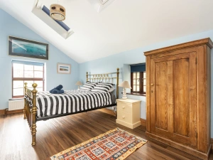 The master bedroom with en-suite