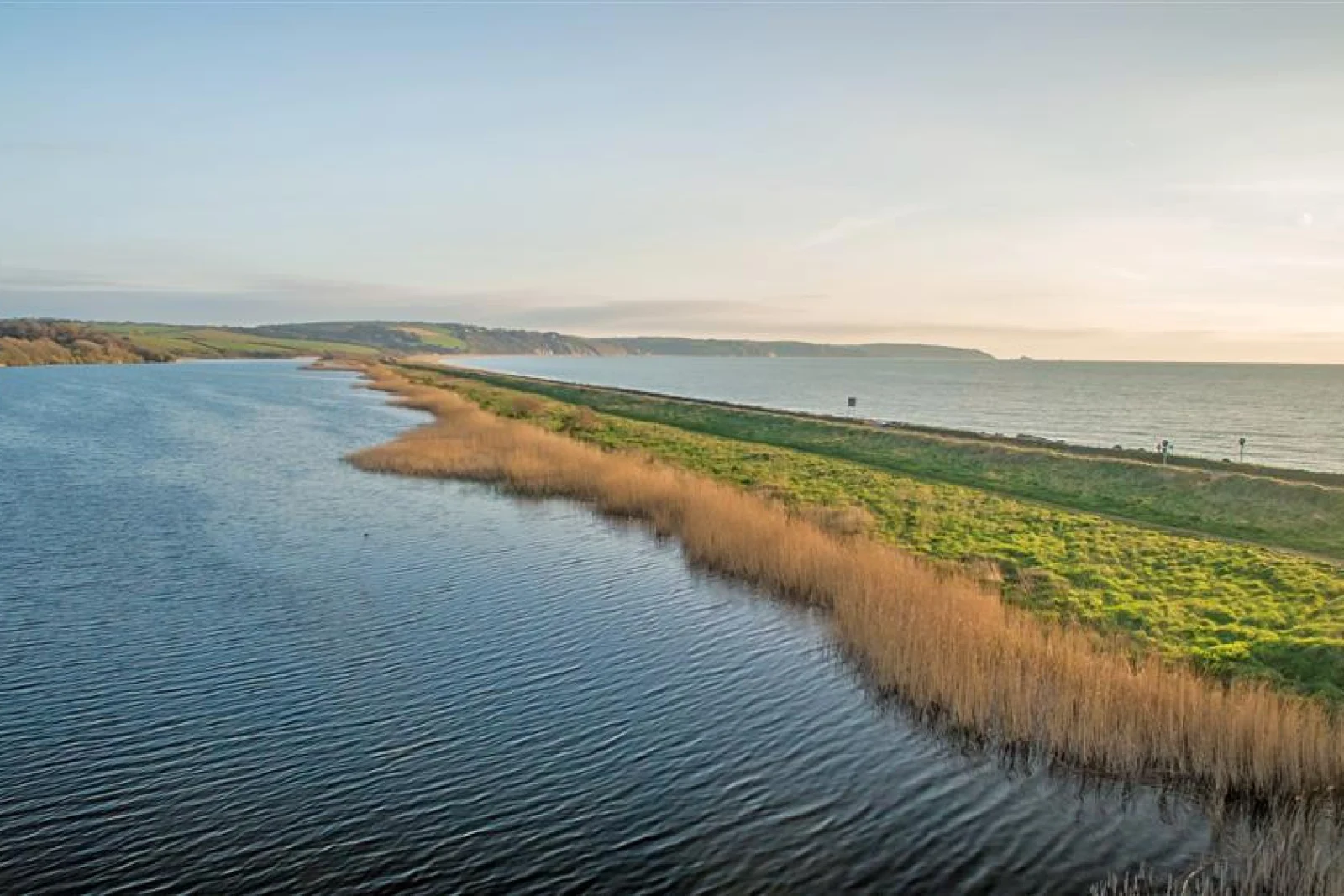 Slapton Sands and Slapton Ley, just 3 miles from the pretty location of Buckland Court