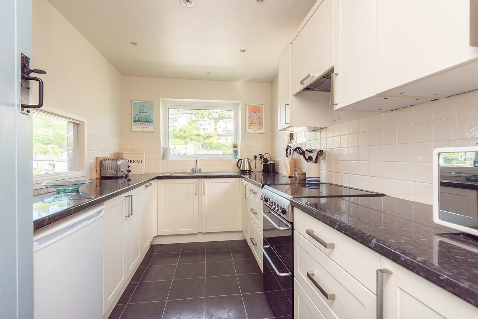 The kitchen 