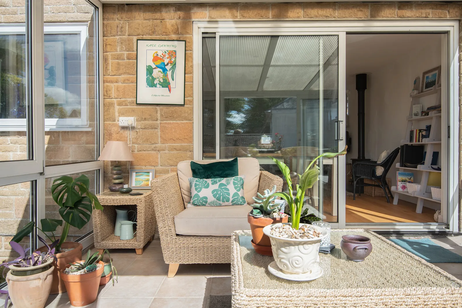 Relax in the conservatory