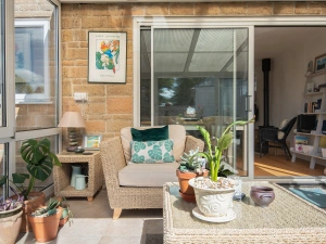 Relax in the conservatory
