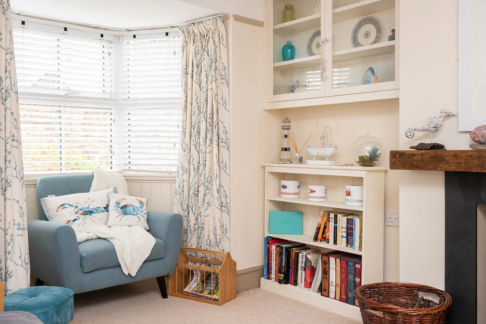 Welcoming touches throughout this lovely cottage.