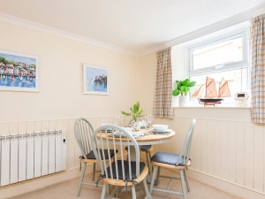 The dining room is taseful and very sweet