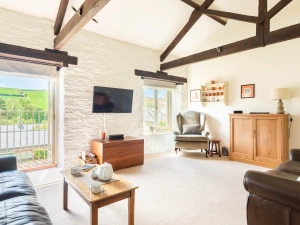 The living space showing the views